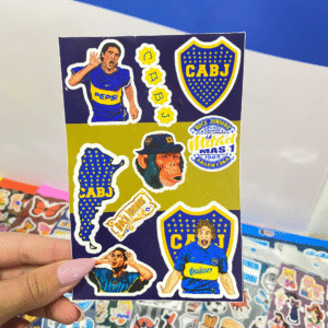 planchita stickers (10x15cm) <p> vinilo blanco